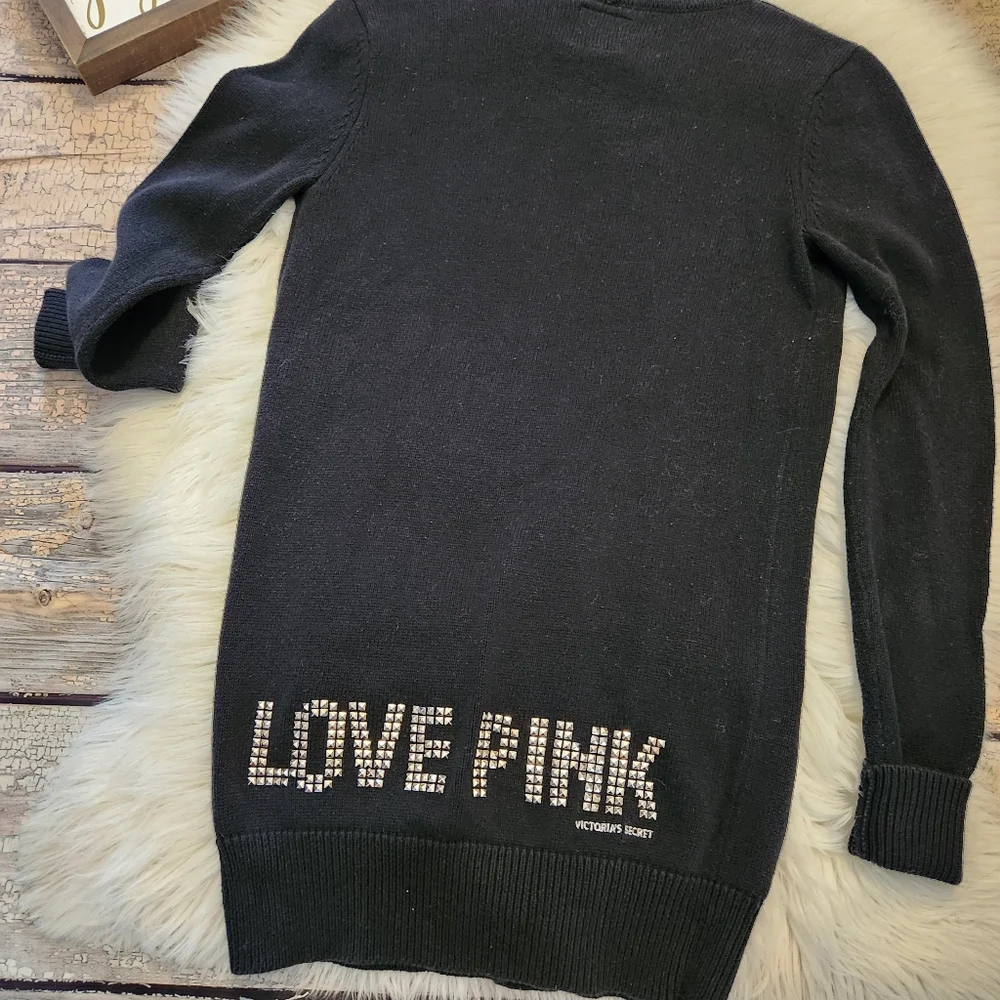 Y2k Victoria Secret Pink Long Cardigan - Picture 2 of 7